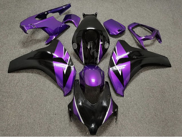Violet & Noir 08-11 CBR1000RR Carénage Moto