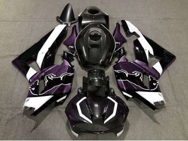 Violet Personnalisé Fibre De Carbone Taureau 13-23 CBR600RR Carénage Moto