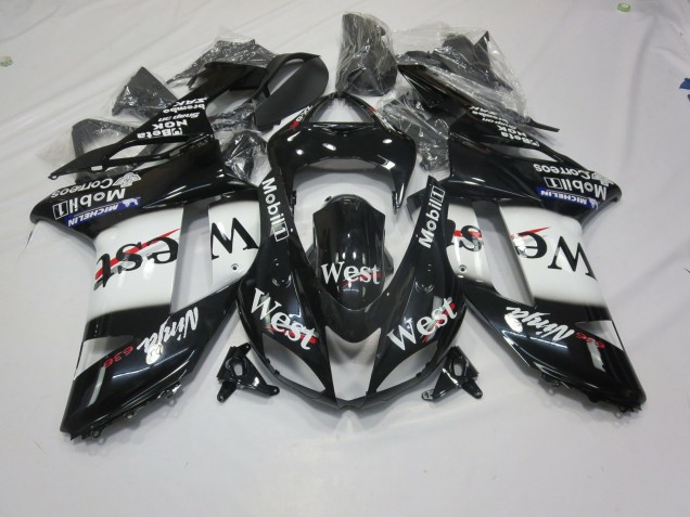 West 07-08 ZX6R Carénage Moto