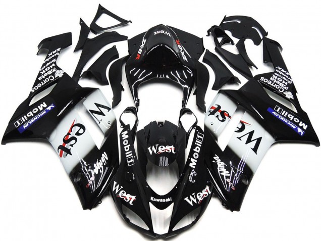 West Nappe Brillante 07-08 ZX6R Carénage Moto