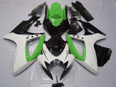Étoile Verte 06-07 GSXR 600-750 Carénage Moto